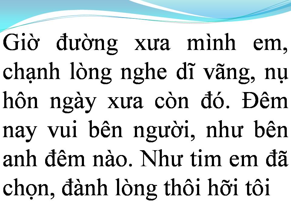 Lời bài hát NGÀY KHÔNG BÌNH YÊN