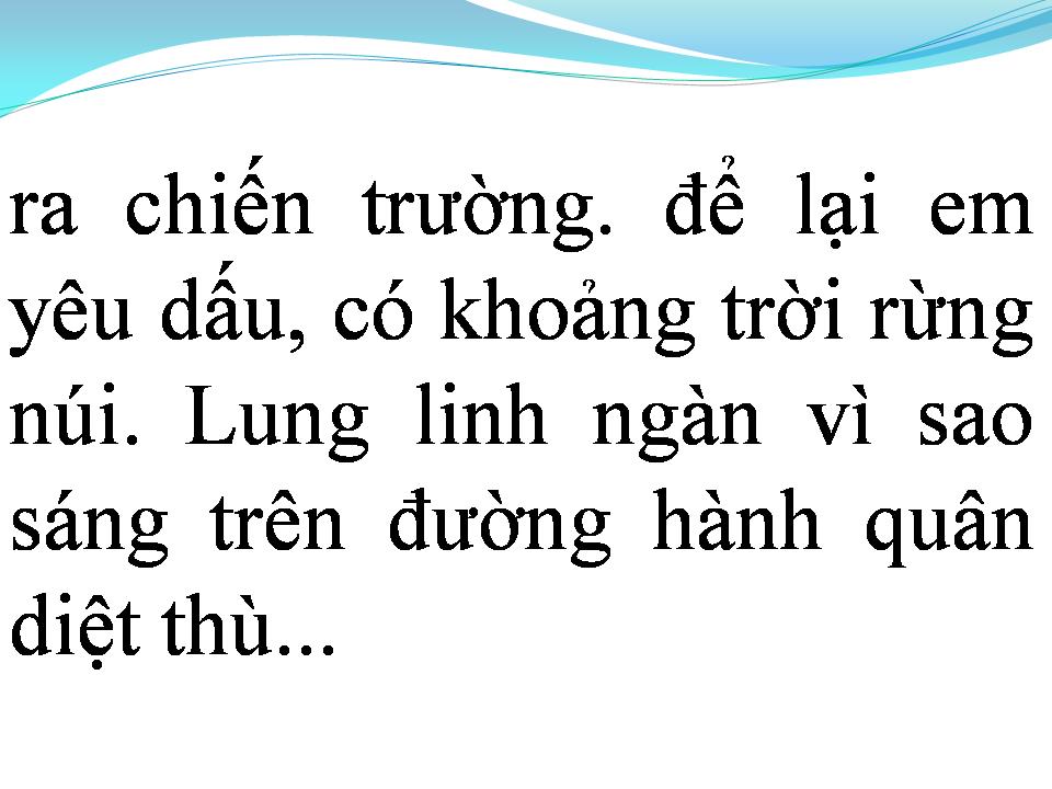 Lời bài hát NGÀY MAI ANH LÊN ĐƯỜNG