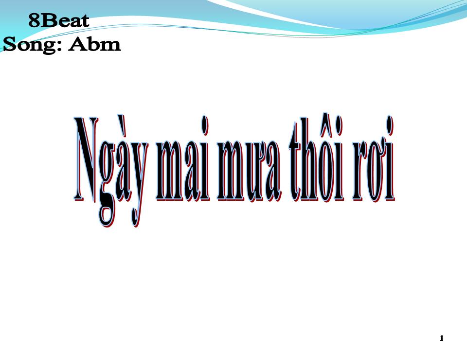 Lời bài hát NGÀY MAI MƯA THÔI RƠI