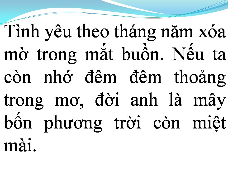 Lời bài hát NGÀY SAU SẼ RA SAO