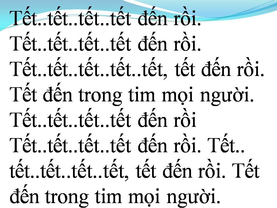 Lời bài hát NGÀY TẾT QUÊ EM