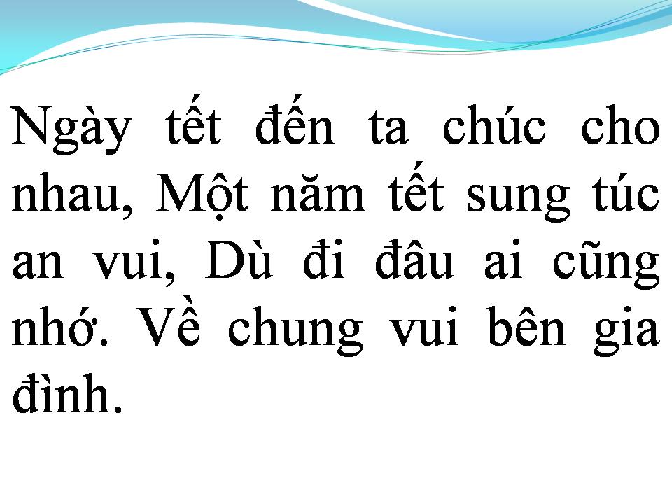 Lời bài hát NGÀY TẾT QUÊ EM