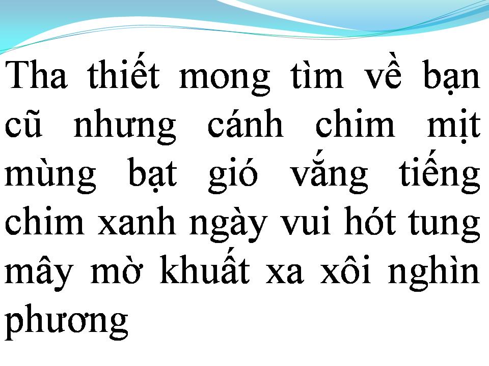 Lời bài hát NGÀY VỀ