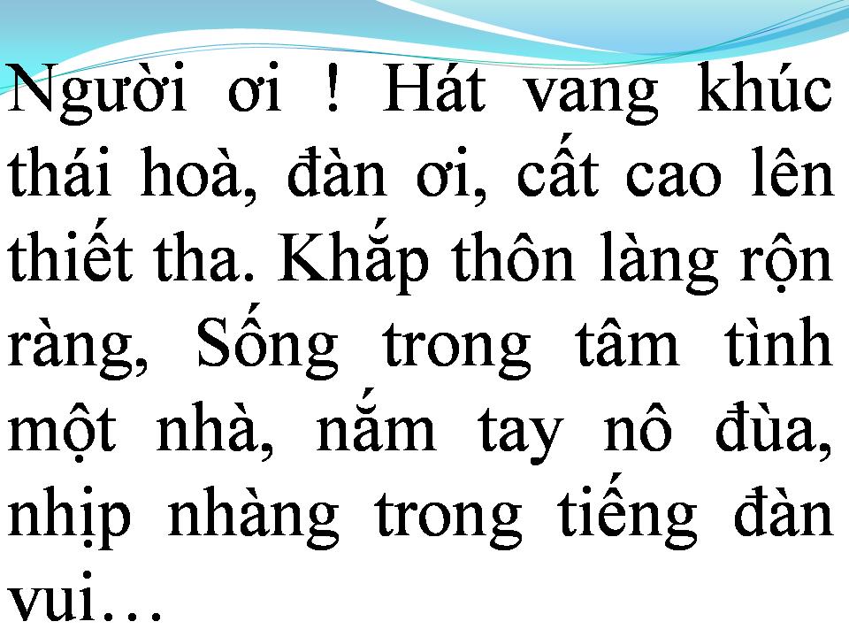 Lời bài hát NGÀY VỀ QUÊ CŨ