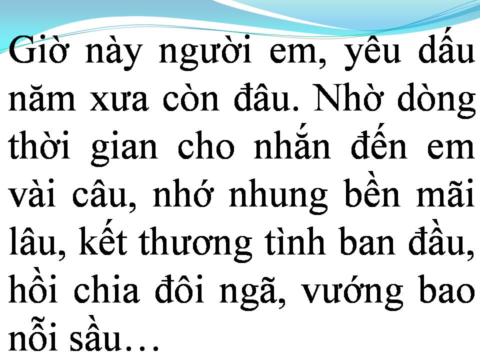 Lời bài hát NGÀY VỀ QUÊ CŨ