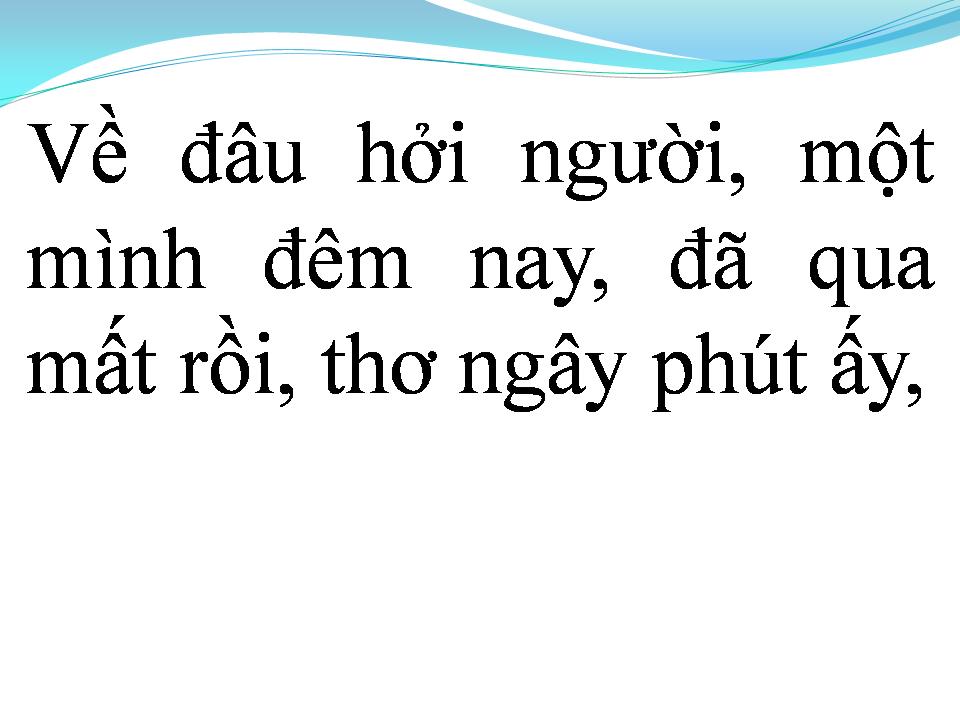 Lời bài hát NGÀY VUI NĂM ẤY
