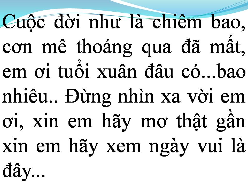 Lời bài hát NGÀY VUI QUA MAU