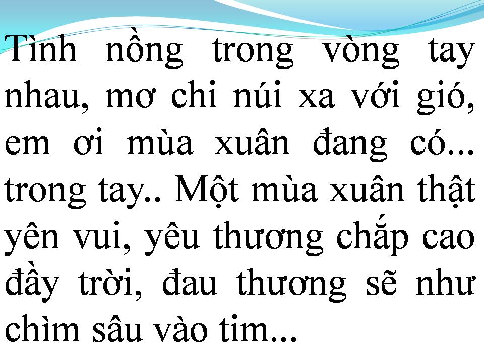 Lời bài hát NGÀY VUI QUA MAU