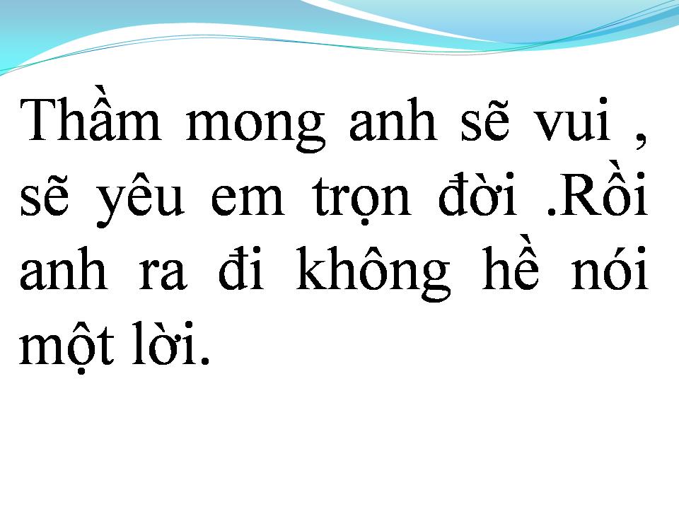 Lời bài hát NGÀY XƯA ANH HỠI