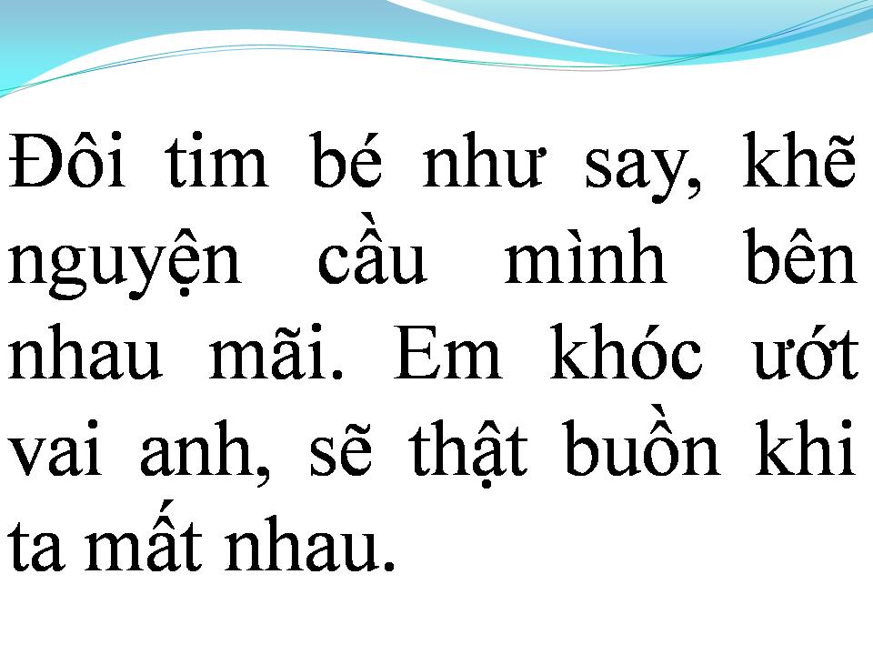 Lời bài hát NGÀY XƯA HAI ĐỨA