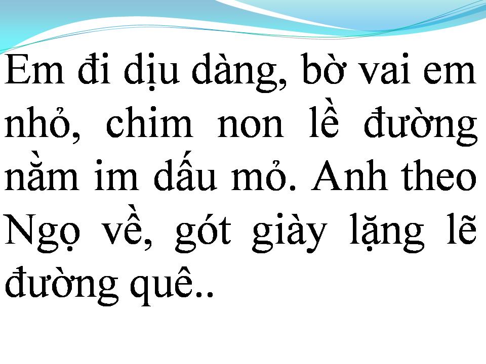 Lời bài hát NGÀY XƯA HOÀNG THỊ