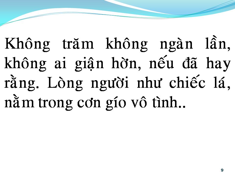 Lời bài hát NGĂN CÁCH