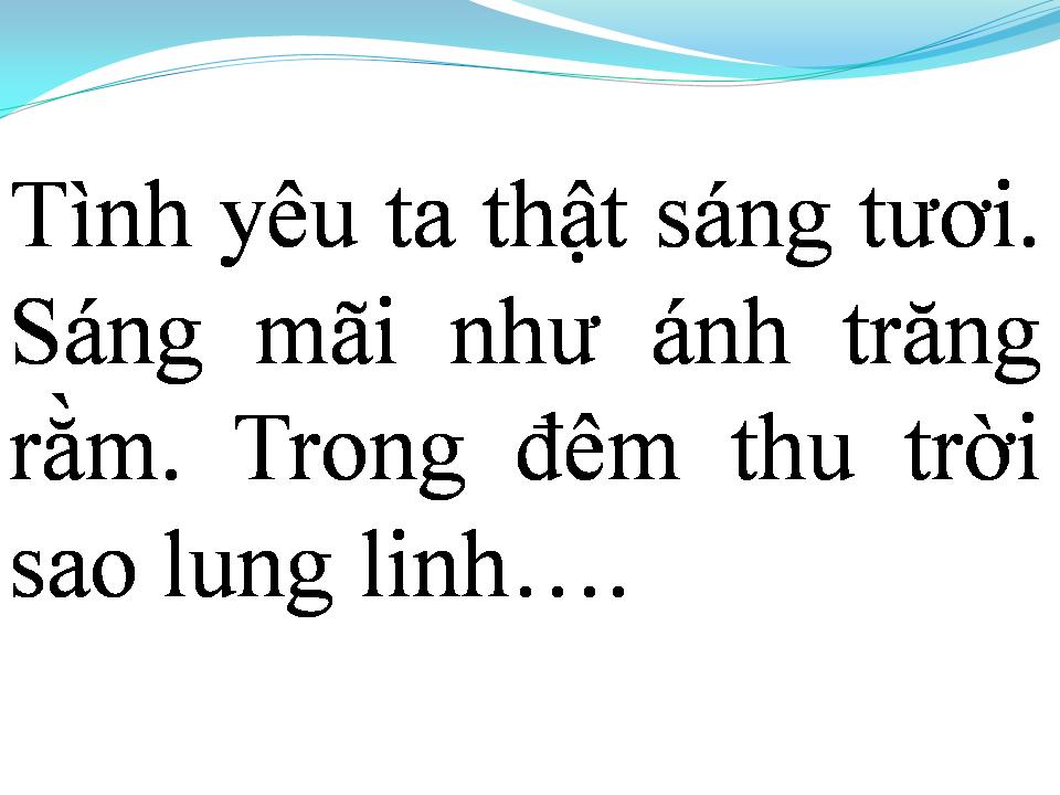 Lời bài hát NGÂY THƠ
