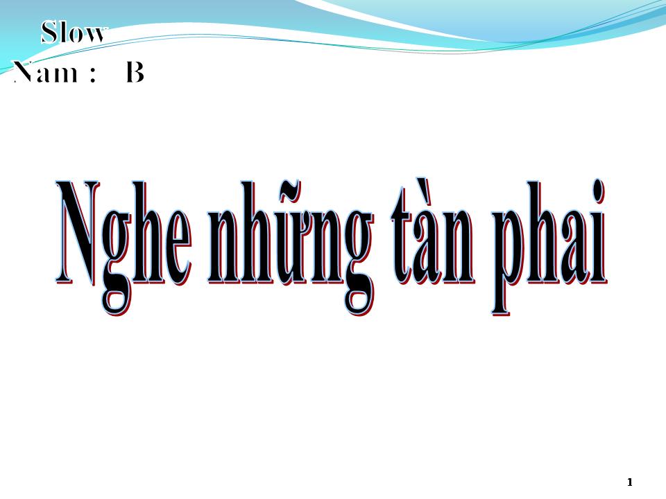 Lời bài hát NGHE NHỮNG TÀN PHAI