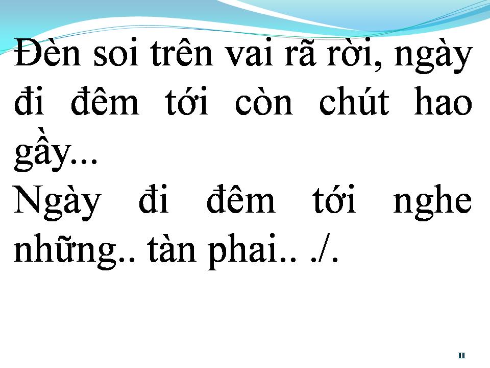 Lời bài hát NGHE NHỮNG TÀN PHAI