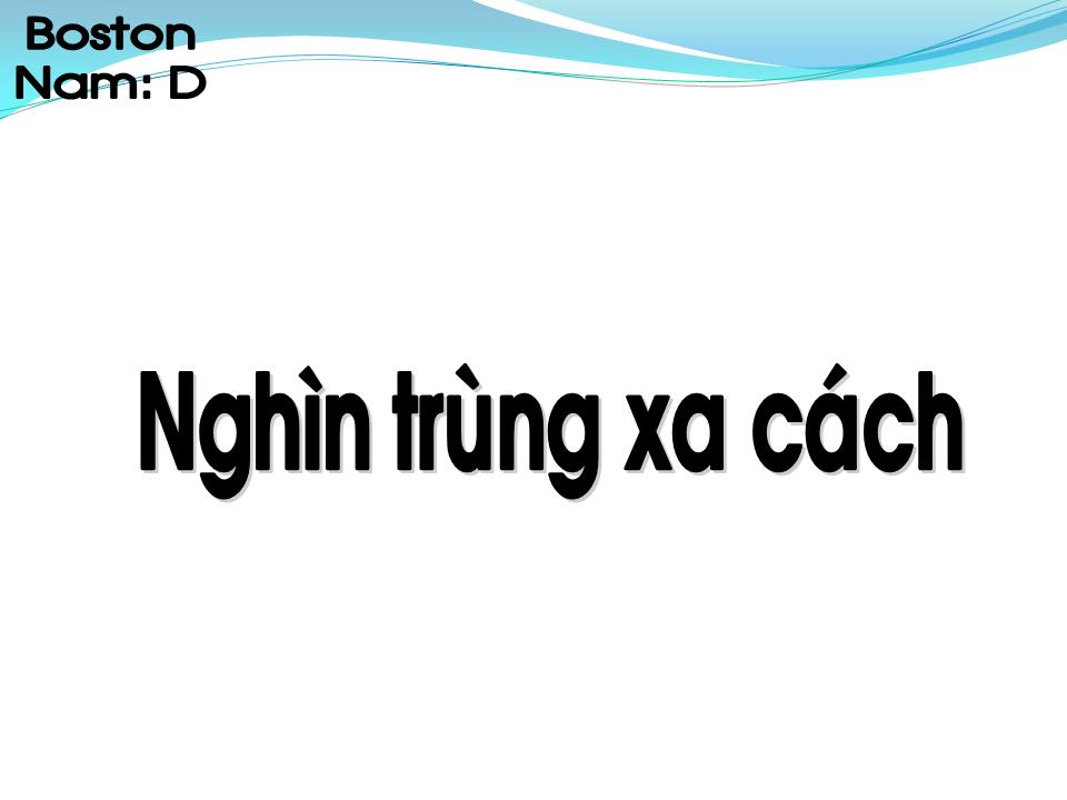 Lời bài hát NGHÌN TRÙNG XA CÁCH
