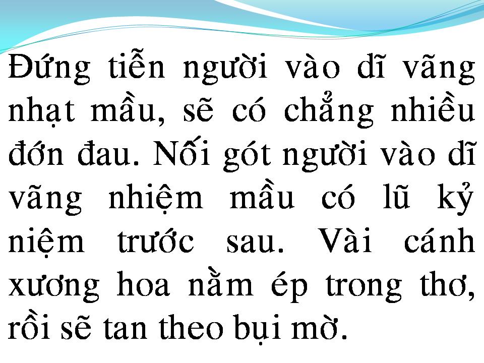 Lời bài hát NGHÌN TRÙNG XA CÁCH