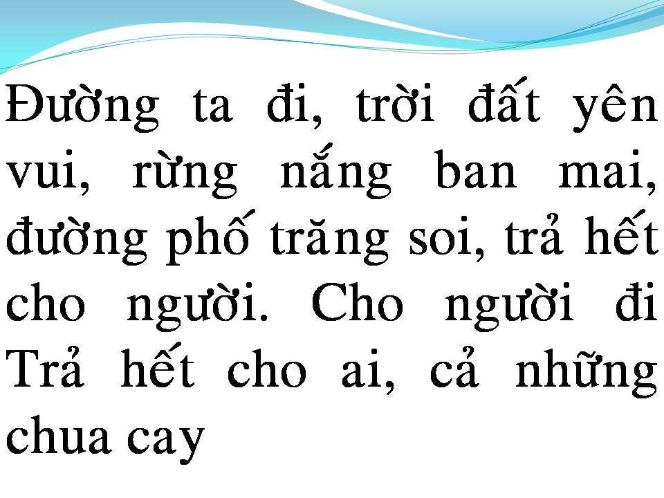 Lời bài hát NGHÌN TRÙNG XA CÁCH