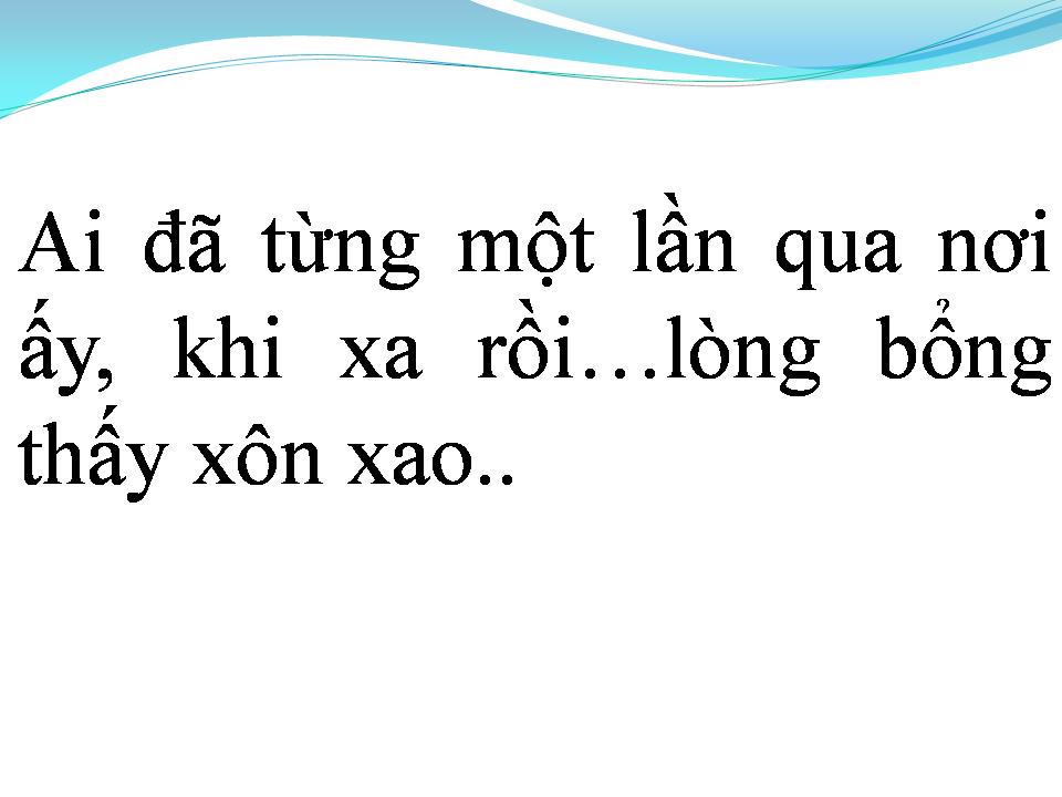 Lời bài hát NGÕ VẮNG XÔN XAO