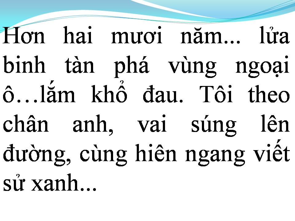 Lời bài hát NGOẠI Ô BUỒN