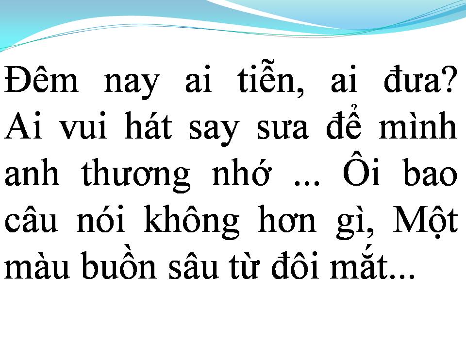 Lời bài hát NGOẠI Ô ĐÈN VÀNG